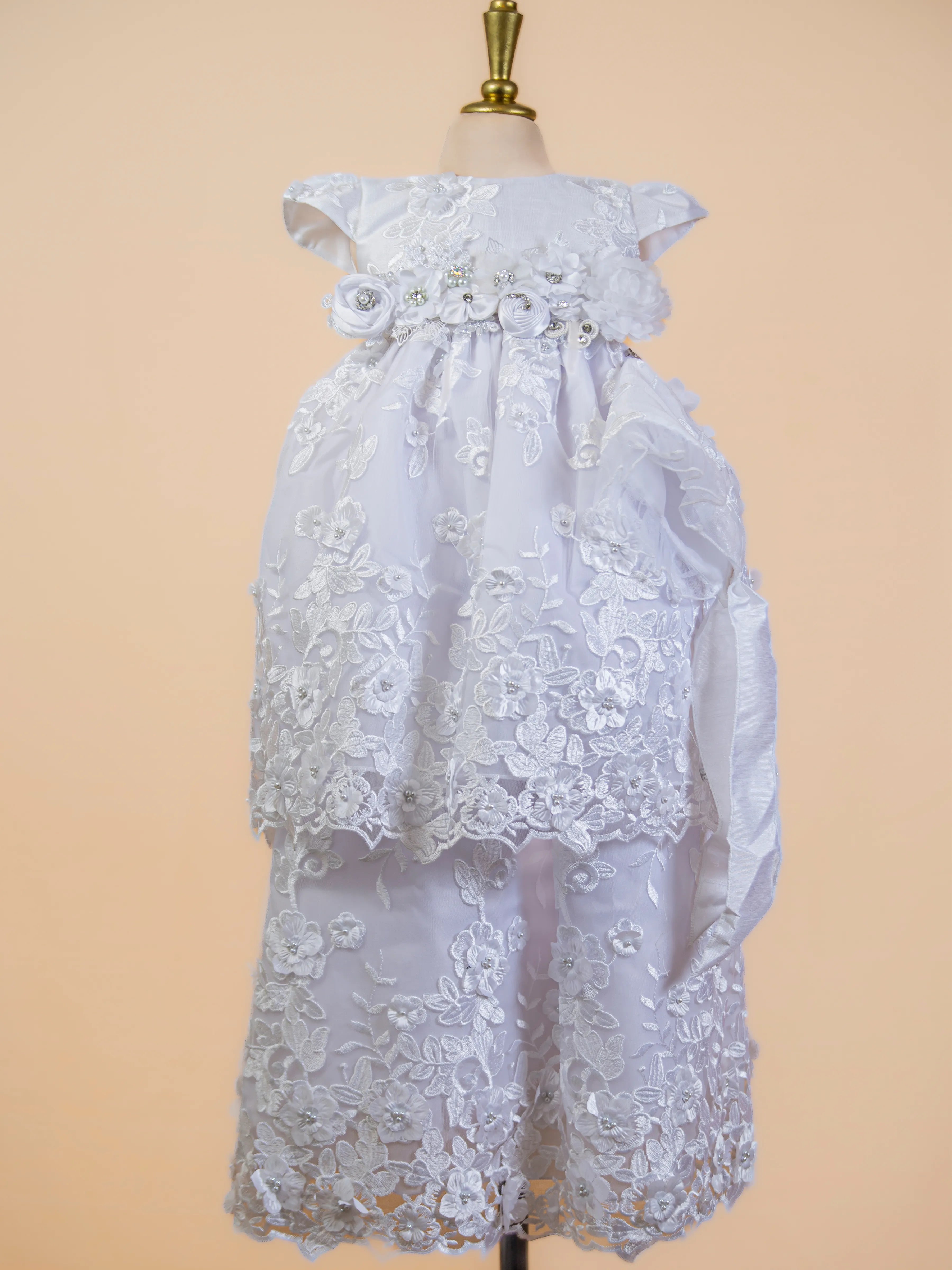 Giovanna Christening Gown – Le Blanc Ropones