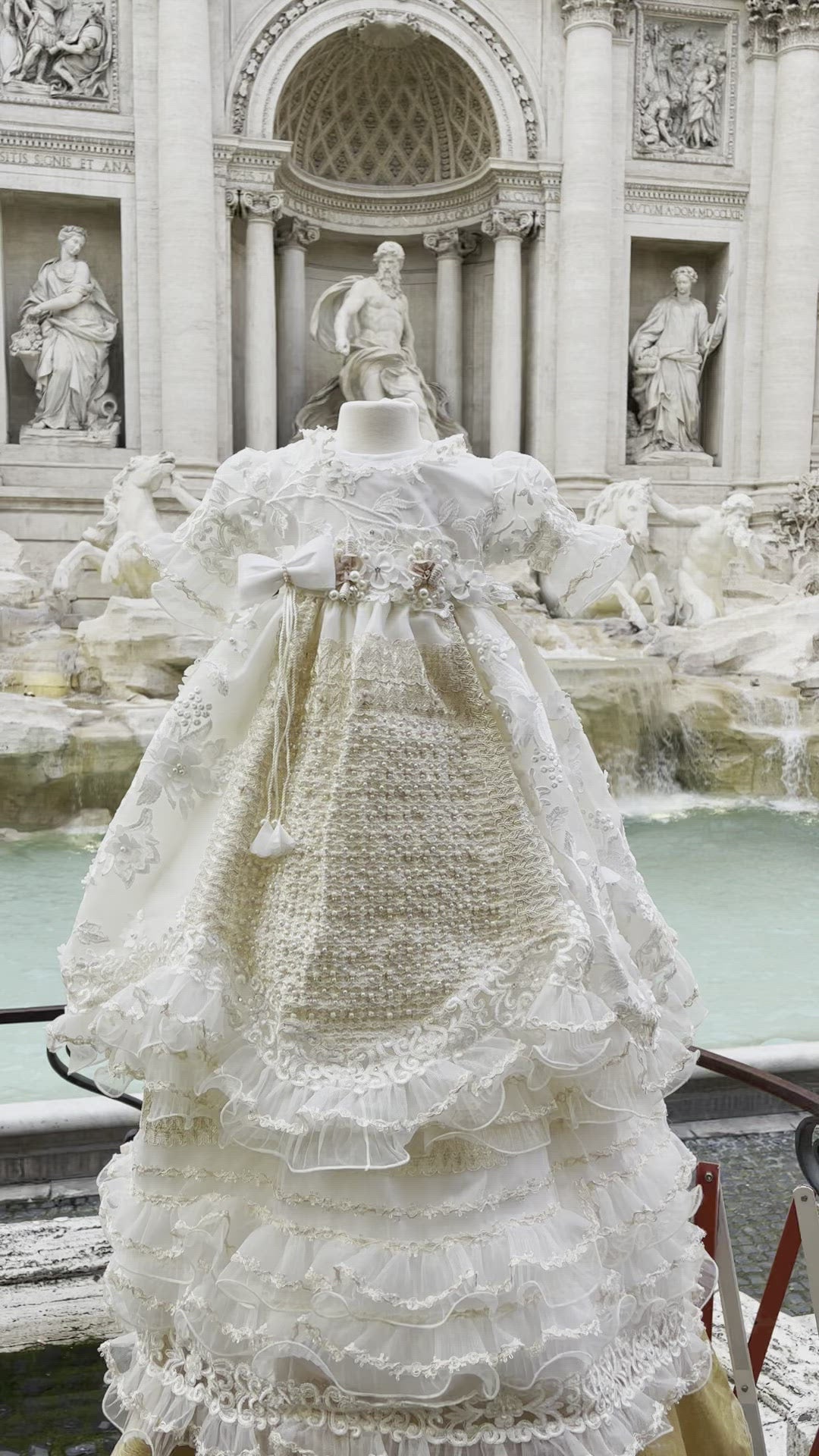 Dolce & Gabbana Kids bow-detail Lace Dress - Farfetch