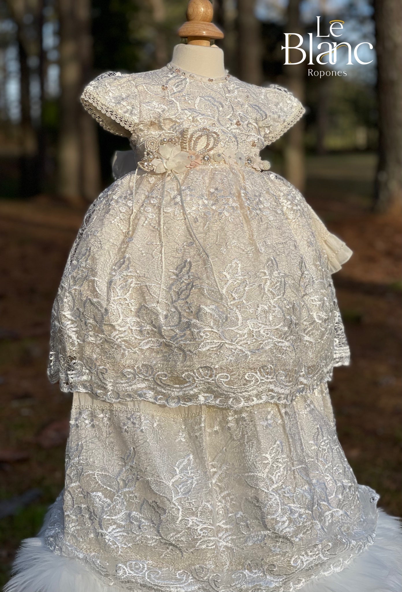 Ailyn Ivory Baptism Dress