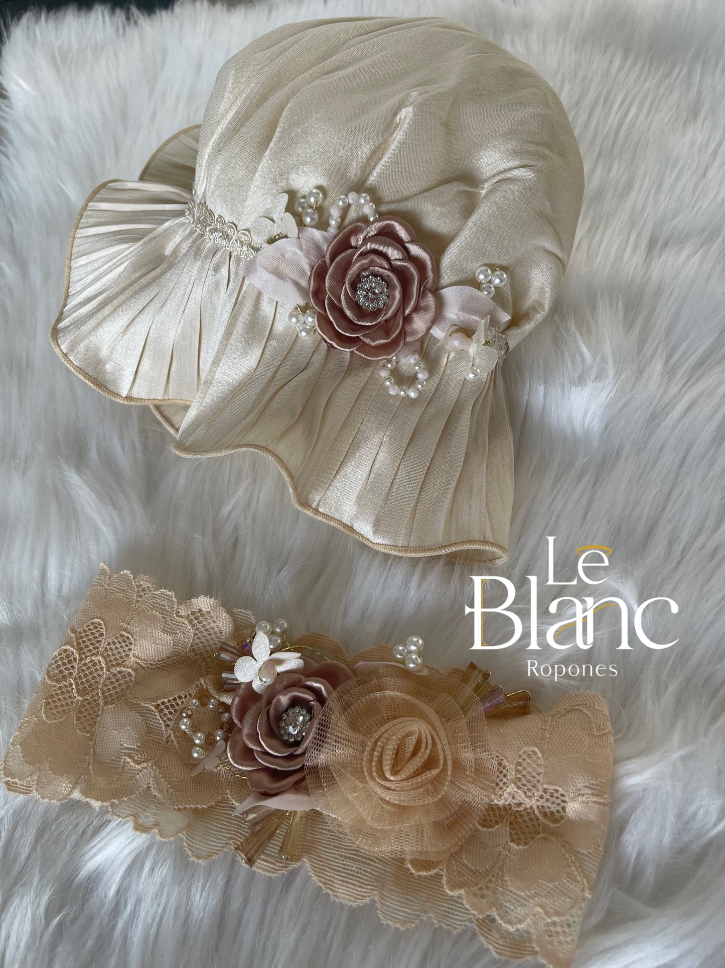 Dafne Blush Baptism Dress